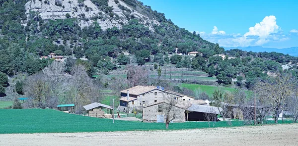 Paesaggio Della Regione Osona Ore Luglio 2019 Girona Catalogna Spagna — Foto Stock