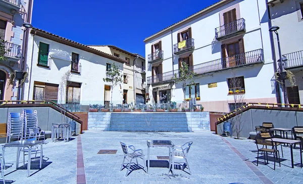 Panorâmica Viladrau Comarca Del Osona Julho 2019 Girona Catalunha Espanha — Fotografia de Stock