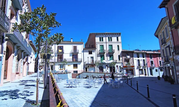 Πανοραμική Του Viladrau Comarca Del Osona Ιουλίου 2019 Girona Καταλονία — Φωτογραφία Αρχείου