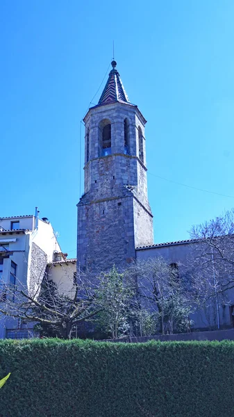 Πανοραμική Του Viladrau Comarca Del Osona Ιουλίου 2019 Girona Καταλονία — Φωτογραφία Αρχείου