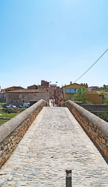 Montblanc Conca Barber Region Provincie Tarragona Katalánsko Španělsko Evropa — Stock fotografie