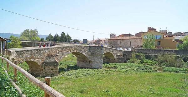 Montblanc Conca Barber Regio Van Provincie Tarragona Catalonië Spanje Europa — Stockfoto