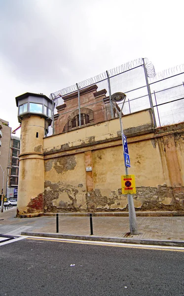 Exterior Interior Old Modelo Prison Barcelona Catalunya Spain Europe — Stock Photo, Image