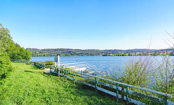 Trasona Reservoir Corvera Asturias 2015 Asturias Asturias Spain Europe — 스톡 사진