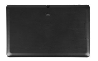 Siyah tablet geri izole