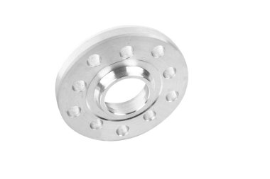 Ayarlama alüminyum araba parçaları özel yapılmış mesafeler gümüş