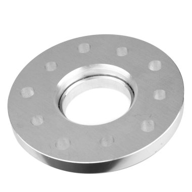 Ayarlama alüminyum araba parçaları özel yapılmış mesafeler gümüş