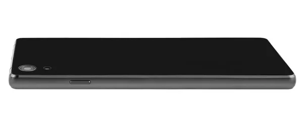 Tableta negra moderna espalda plana — Foto de Stock