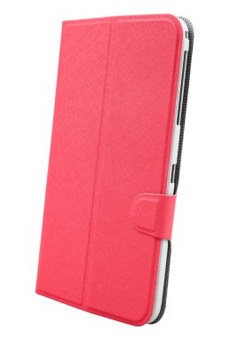 Tablet Case kırmızı pembe ön yüzü kapalı