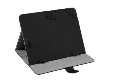 Case çantasının içinde sol tarafta siyah açık tablet