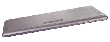 Metal gümüş mor geri düz tablet