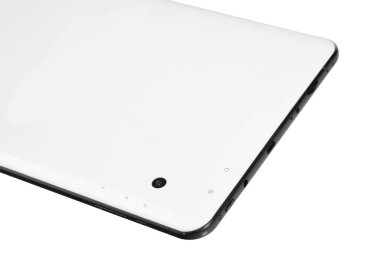 Tablet siyah ve beyaz düğmesi geri kamerayı kapatın