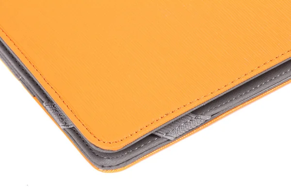 Tablet case cover grey open close up yellow