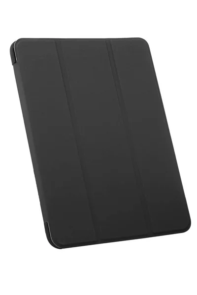Kotak tablet hitam depan besar — Stok Foto