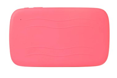 Çocuk kız pembe davayı geri için tablet
