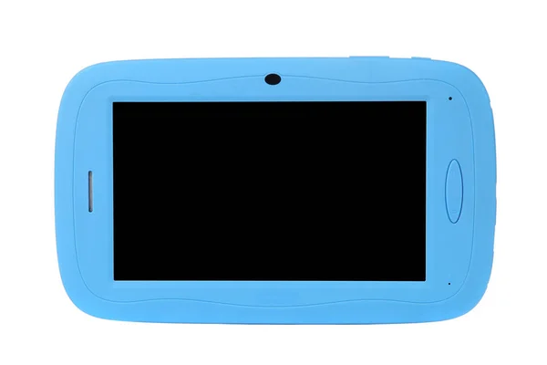 Tableta para niños niño azul caso frontal — Foto de Stock