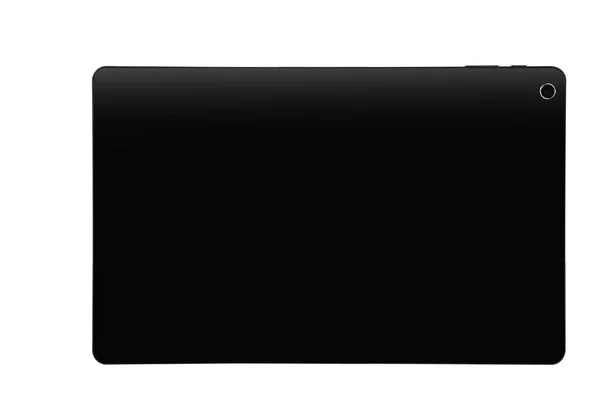 Tablet siyah tasarım dik — Stok fotoğraf