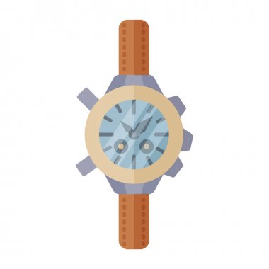 El anahat olmadan modern düz stil turizm için izliyor. Seyahat ve Turizm özniteliğidir. Zaman ve gezinti için orman donatım. Vektör çizim