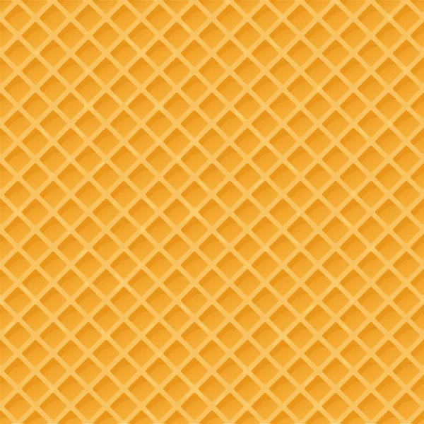 Waffle Dikişsiz desen vektör. Tatlı ve lezzetli yiyecek. Vektör çizim.
