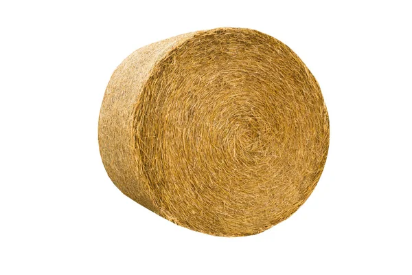 円形の干し草ベール — ストック写真