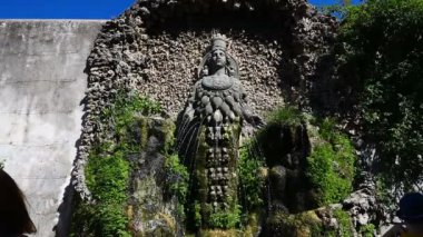 Efes Diana Çeşmesi alt bahçeli Villa d'Este Tivoli içinde