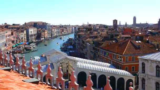 Венеція панорамний і Grand Кана — стокове відео