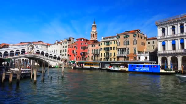 Venice, Grand Canal — Stockvideo