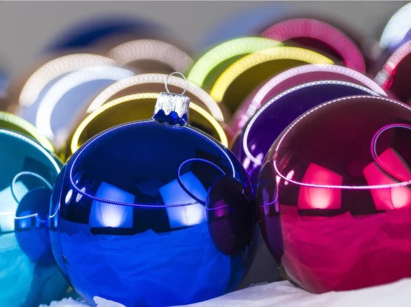 Christmas spheres — Stock Photo, Image