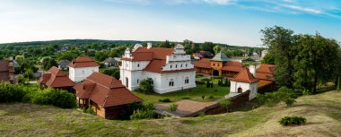 Bogdan Khmelnitsky 'nin müze kompleksi. Chyhyryn, Çerkasya bölgesi. Ukrayna