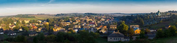 Blick auf das Dorf goncharivka, Ukraine — Stockfoto