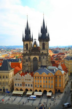 Old Town, Staromestska Meydanı, Church Our Lady Tyn. Prag