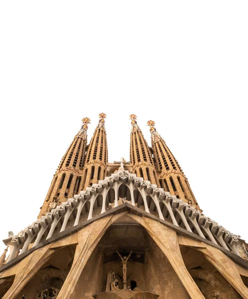 2019 08サグラダ ファミリア バルセロナのアントニ ガウディによる聖家族の寺院 スペインのカタルーニャ — ストック写真