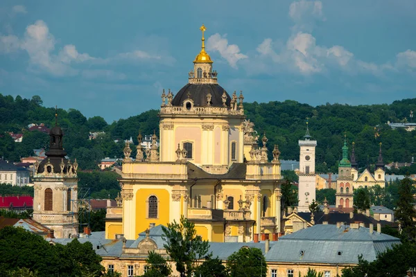 Собор Святого Георгія Львів — стокове фото