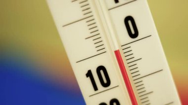 Hızlı soğutma, termometre 0 'dan 13 dereceye düşer.
