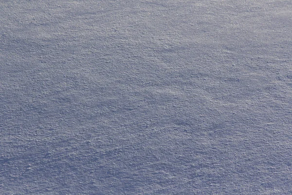 Surface of snow with texture — Stock Photo, Image