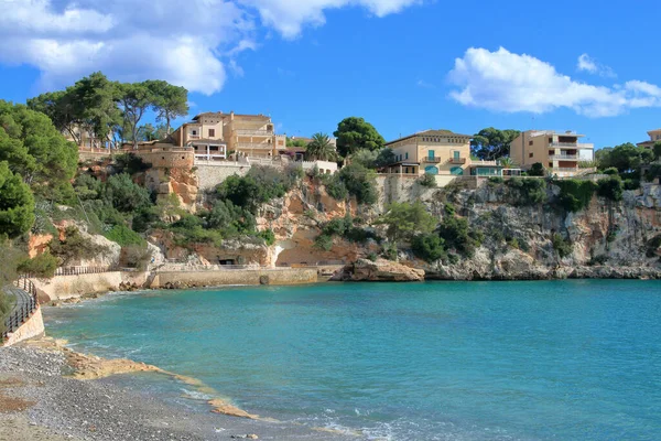 Porto Cristo Şehri Yakınlarındaki Palma Mallorca Adasının Kıyısında — Stok fotoğraf