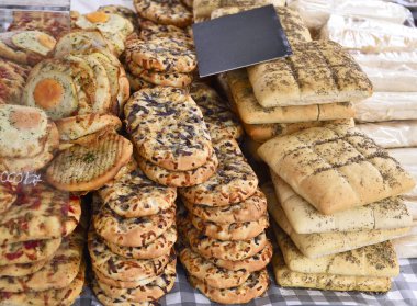 Bir fırın fırın ürünleri 