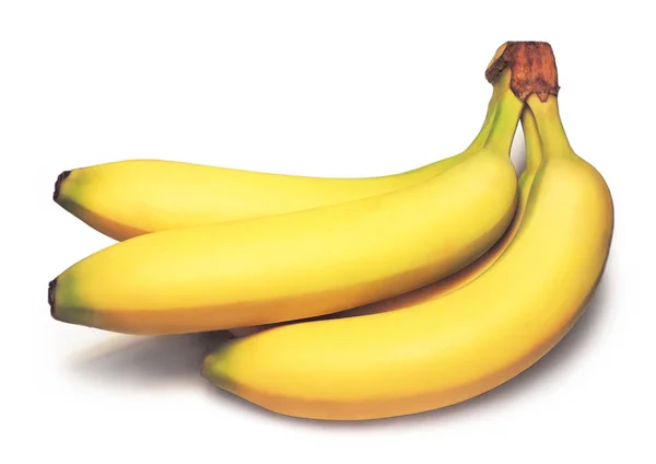 Plátanos maduros, aislados —  Fotos de Stock