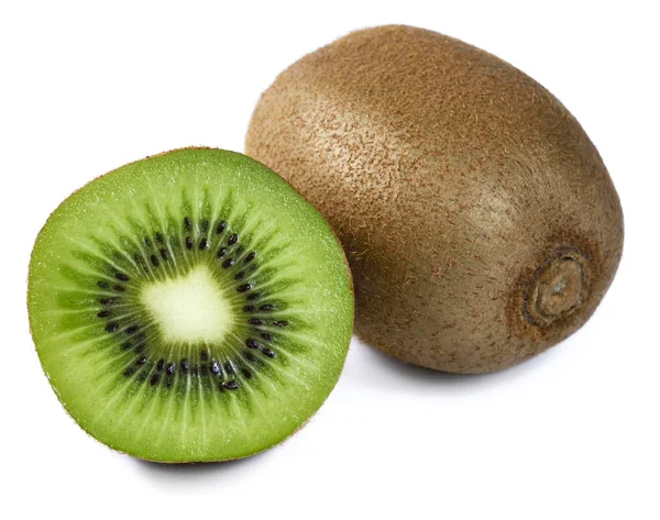 Kiwi frutas, isolado — Fotografia de Stock