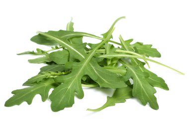 taze roka, üzerinde beyaz izole 