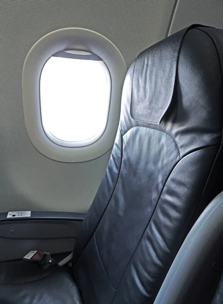 Κάθισμα άδειο αεροπλάνο — Φωτογραφία Αρχείου