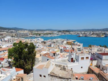 Ibiza kentinin tarihi şehir