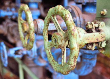 bir fabrikada makine bölümü 