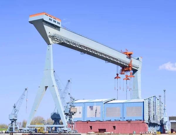 Container scena portuale — Foto Stock