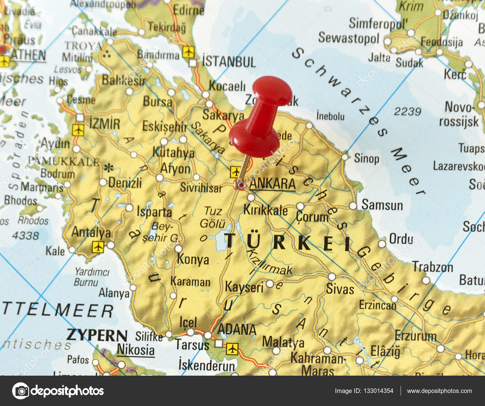 Karta över Turkiet | Karta