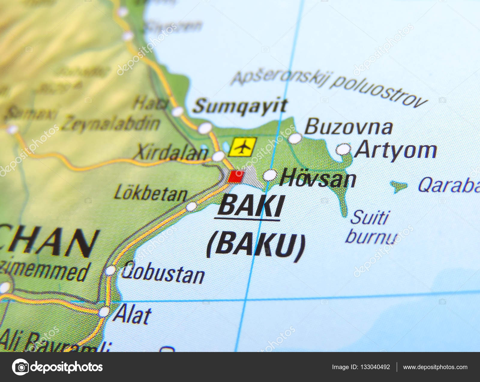 Risultati immagini per BAKU AZERBAIJAN CARTINA