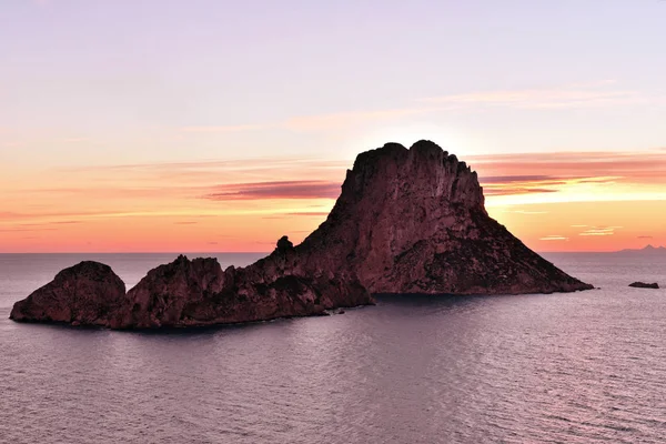 Es Vedra, híres hely Ibiza szigetén — Stock Fotó