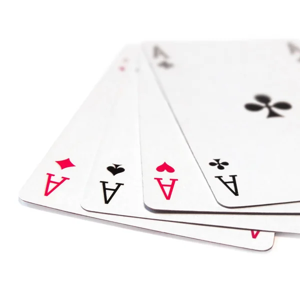 카드 놀이, 에이스, 절연 — 스톡 사진