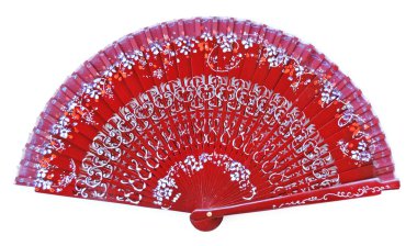 İspanyol fan, dekoratif ahşap fan