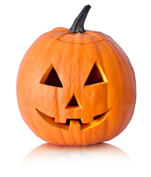 Orange halloween pumpkin — Stock Photo, Image